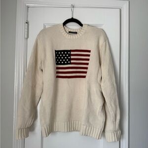 Brandy Melville Flag Knit Sweater